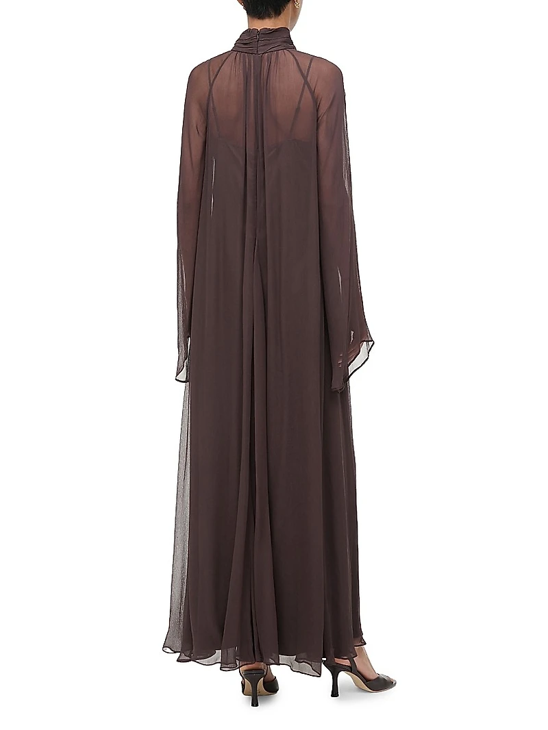 Esther Chiffon Maxi Dress