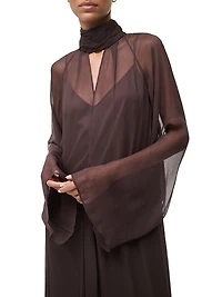 Esther Chiffon Maxi Dress