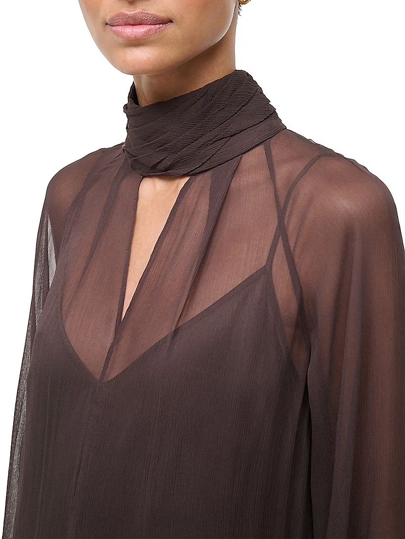 Esther Chiffon Maxi Dress