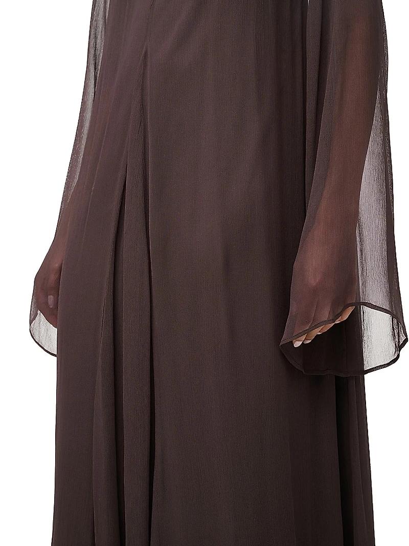 Esther Chiffon Maxi Dress