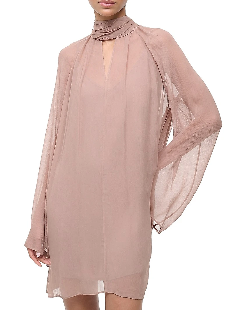 Esther Semi-Sheer Minidress