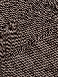 Jerome Mini Houndstooth Relaxed-Fit Pants