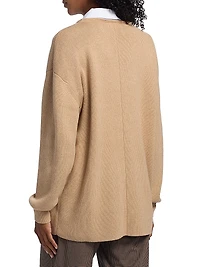 Coast Relaxed-Fit Bib Collar Sweater