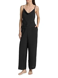 Sleek Challis Pajamas