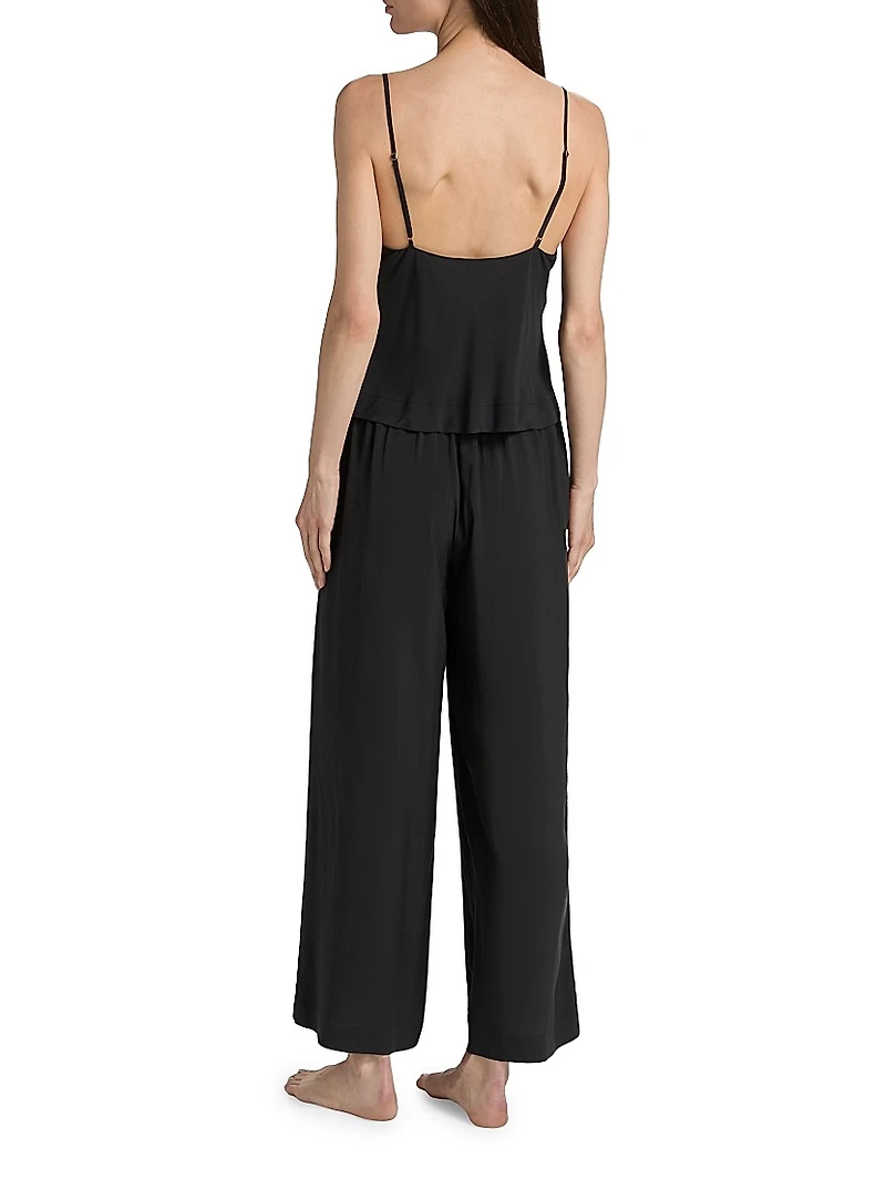 Sleek Challis Pajamas