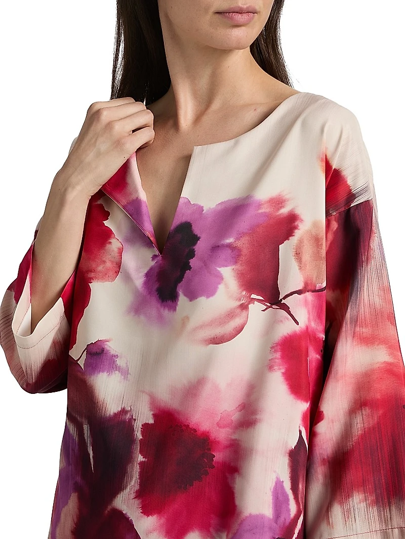 Mizuki Floral Charmeuse Pajamas
