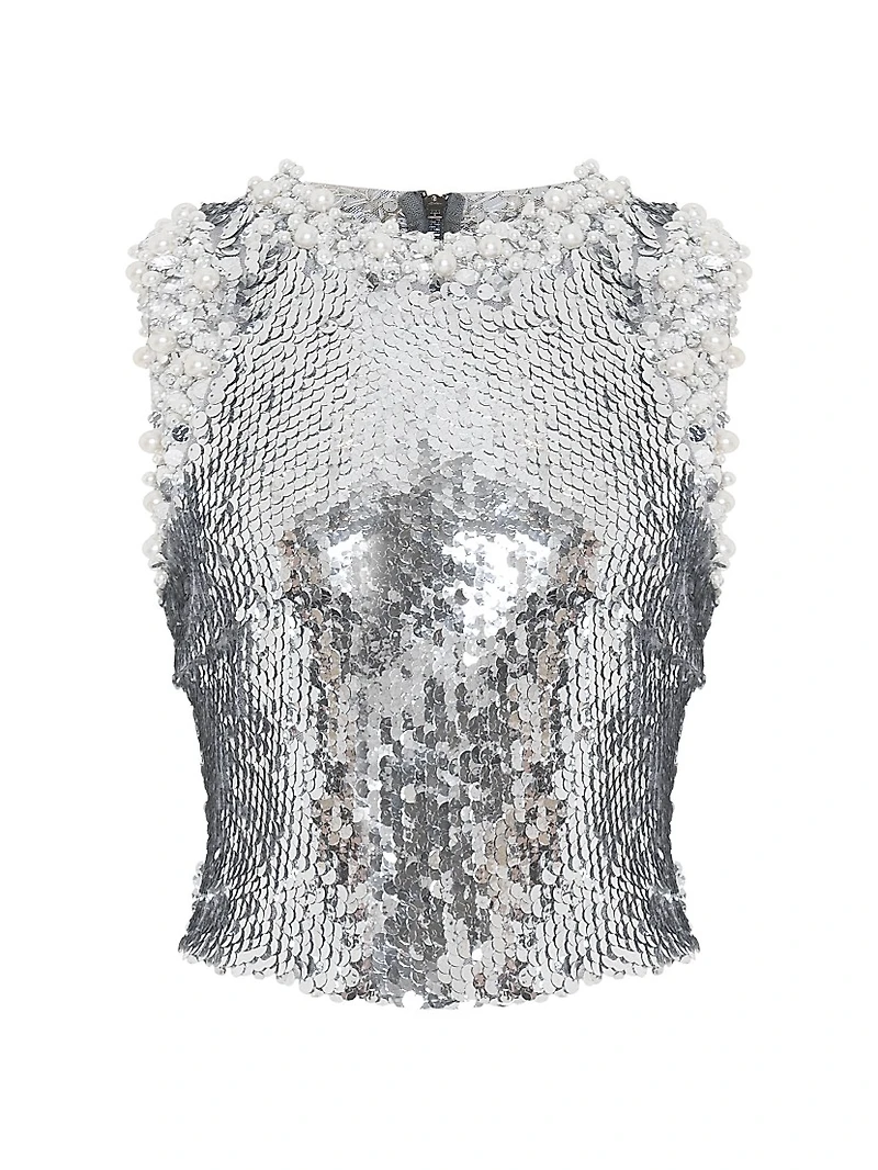 Moonlight Sequin Top