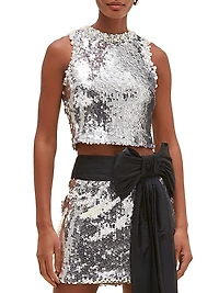 Moonlight Sequin Top