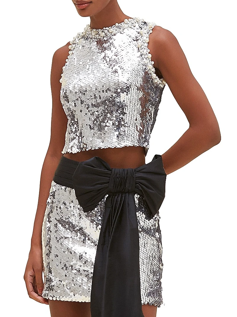 Moonlight Sequin Top