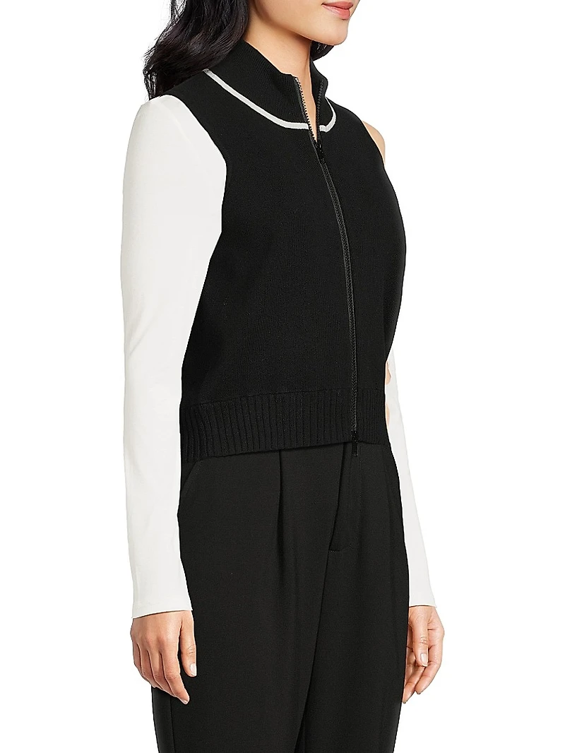 The Galaxy Stripe Half-Zip Pullover