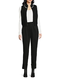 The Galaxy Stripe Half-Zip Pullover