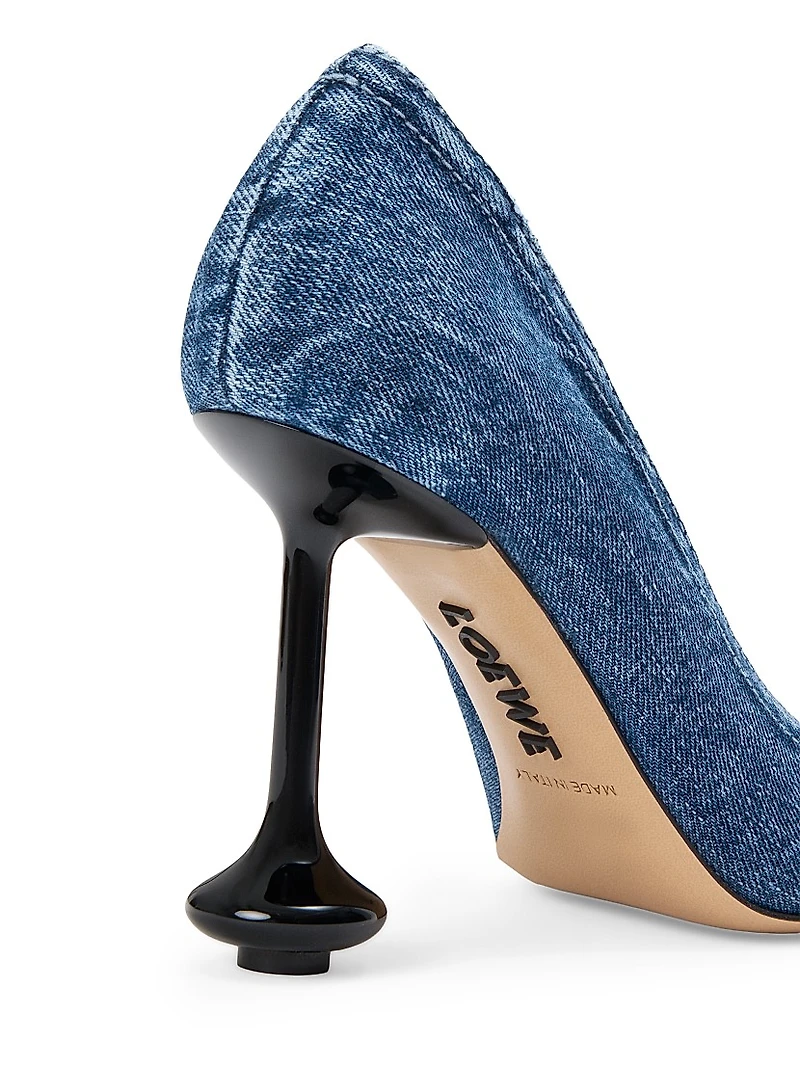 Toy 90MM Denim Pumps