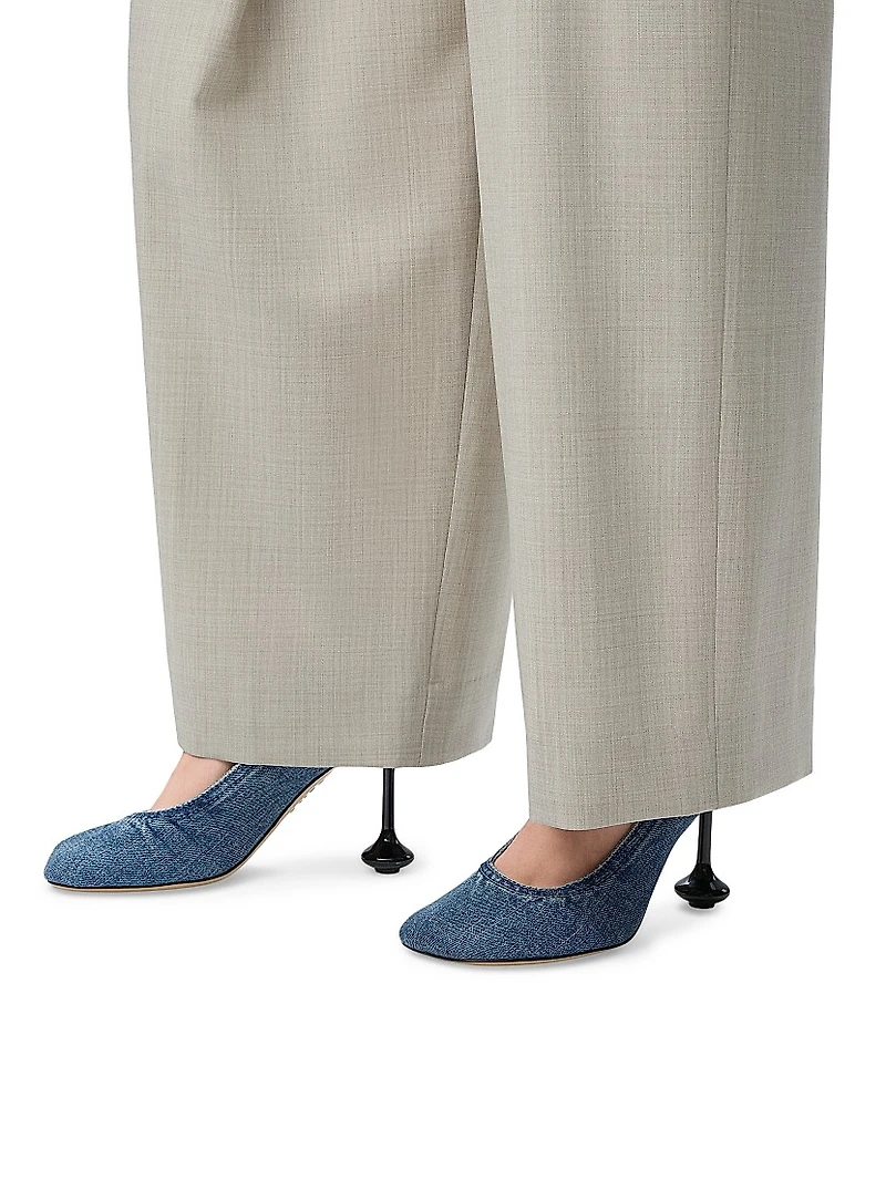 Toy 90MM Denim Pumps