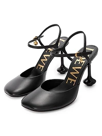 Toy 90MM Ankle Strap Pumps