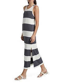 Mesa Rib-Knit Midi-Dress