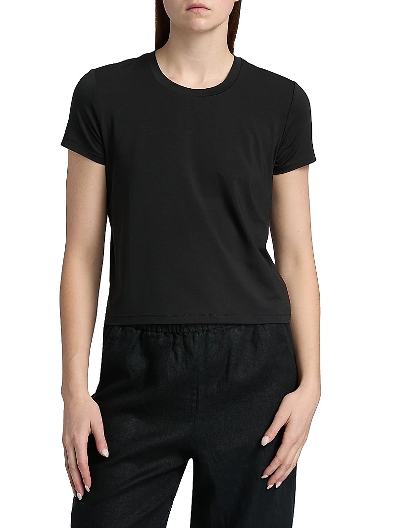 Mesa Ribbed Short-Sleeve T-Shirt