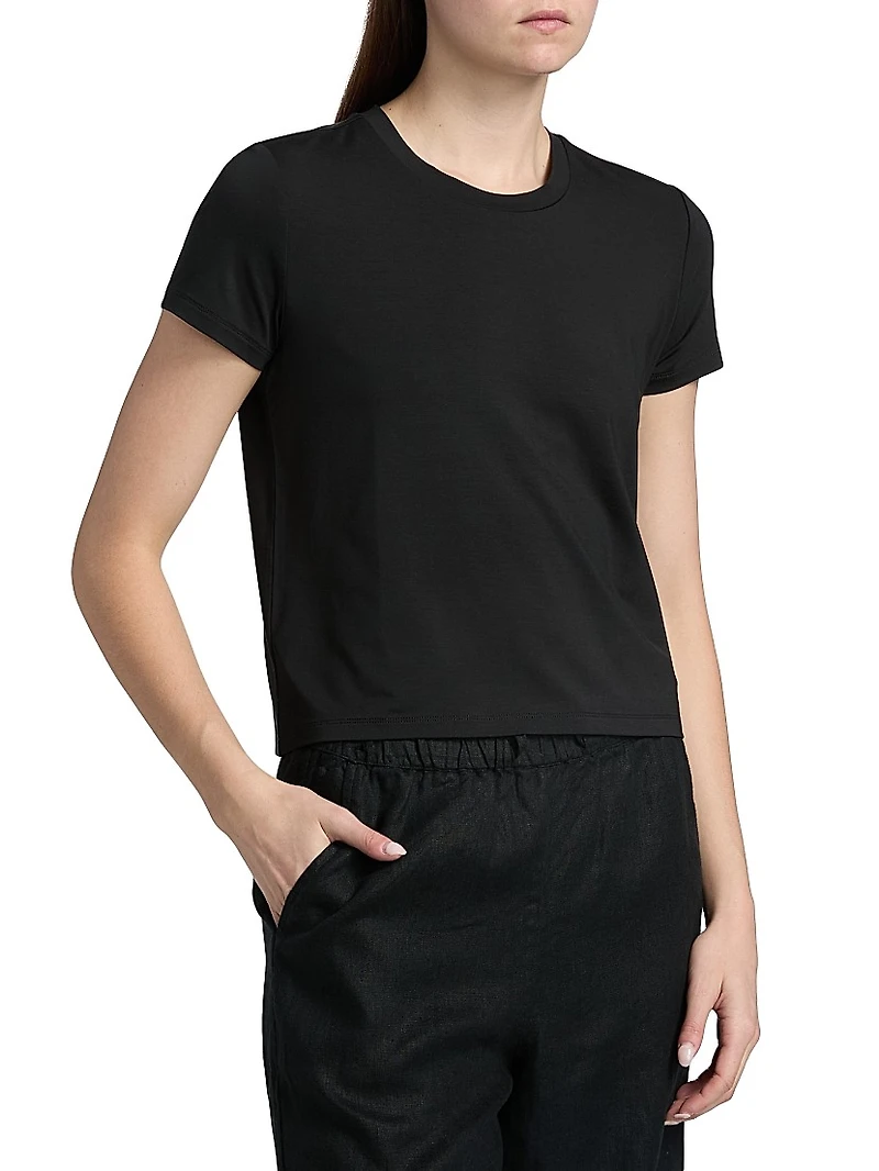 Mesa Ribbed Short-Sleeve T-Shirt