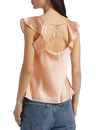 Sinead Silk Charmeuse Blouse