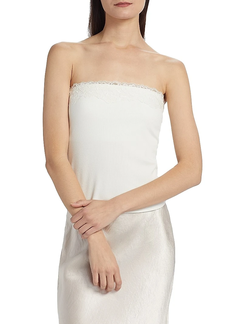 Rama Lace-Trimmed Strapless Cami