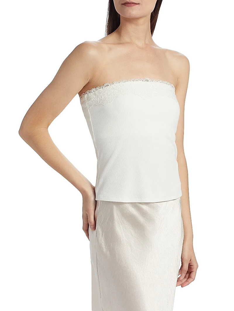 Rama Lace-Trimmed Strapless Cami