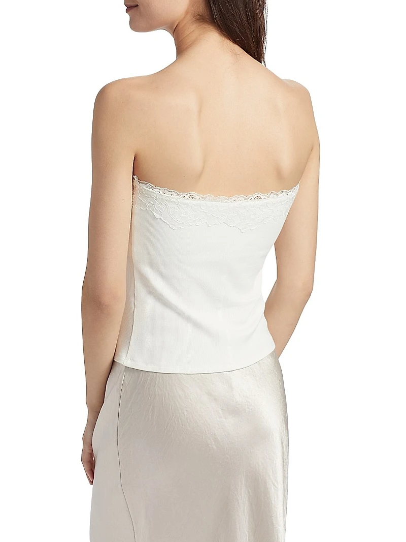 Rama Lace-Trimmed Strapless Cami