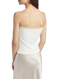 Rama Lace-Trimmed Strapless Cami