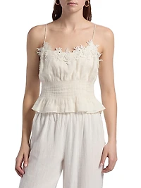 Sanika Linen Camisole