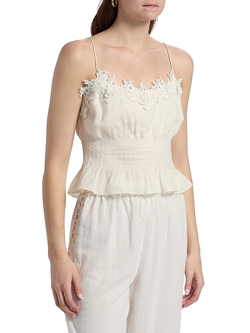Sanika Linen Camisole