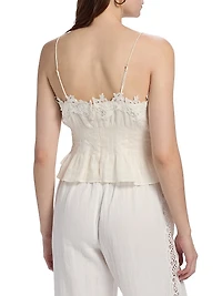 Sanika Linen Camisole
