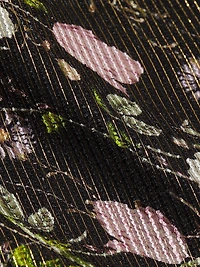 Jayna Metallic Chiffon Maxi Skirt