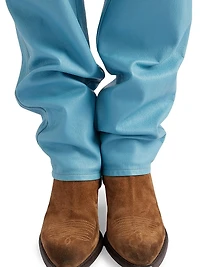 Five-Pocket Nappa Leather Pants
