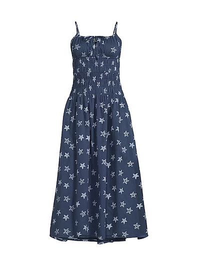 Hello Sunshine Russo Midi-Dress