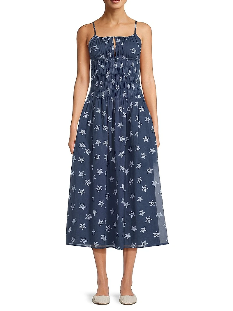 Hello Sunshine Russo Midi-Dress