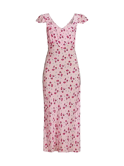 Hello Sunshine Aurora Slip Midi-Dress