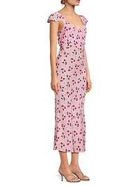 Hello Sunshine Aurora Slip Midi-Dress