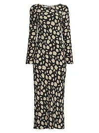 Hello Sunshine Gaia Long-Sleeve Maxi Dress
