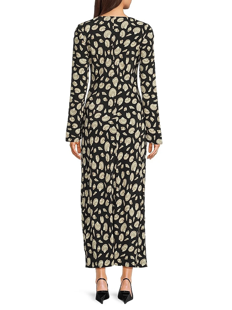 Hello Sunshine Gaia Long-Sleeve Maxi Dress