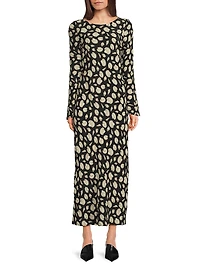 Hello Sunshine Gaia Long-Sleeve Maxi Dress