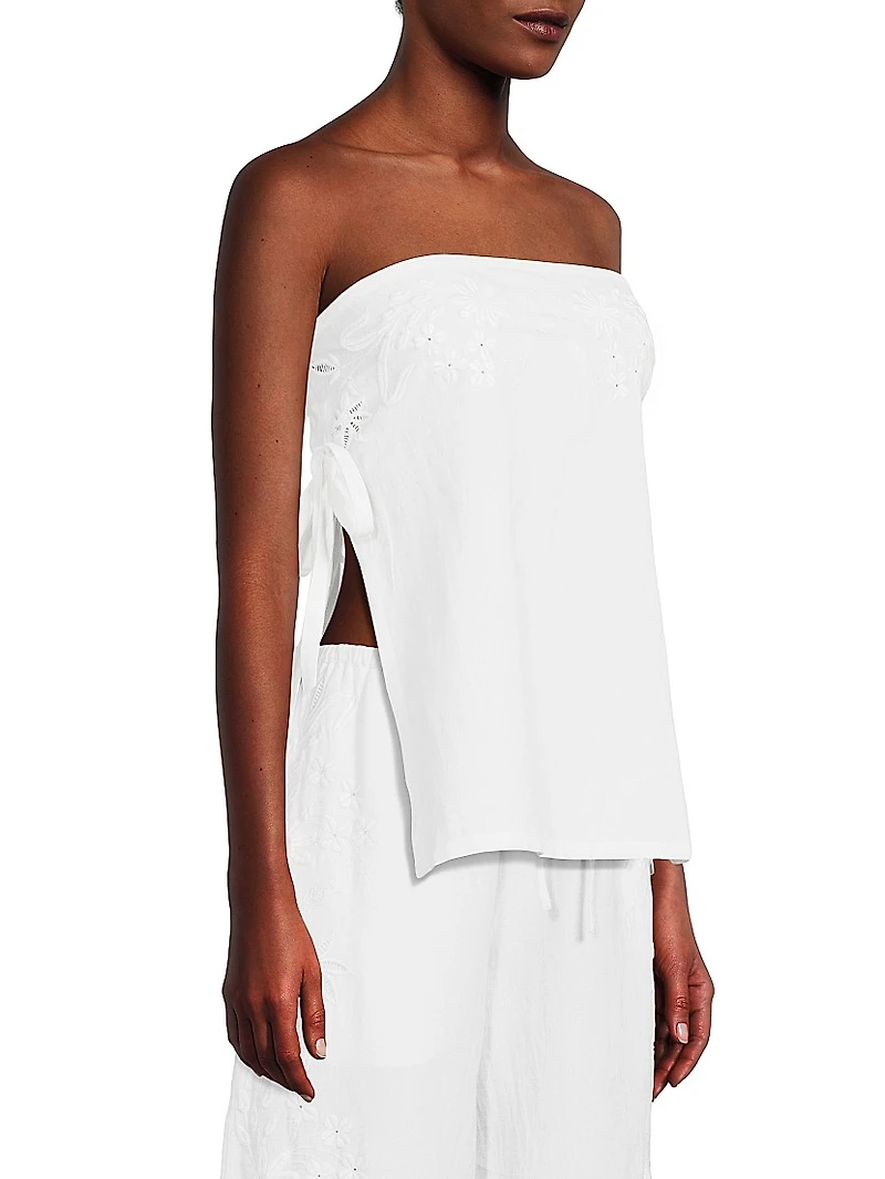 Hello Sunshine Sebastian Strapless Top