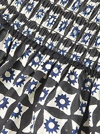 Hello Sunshine Cassani Geometric Midi-Dress