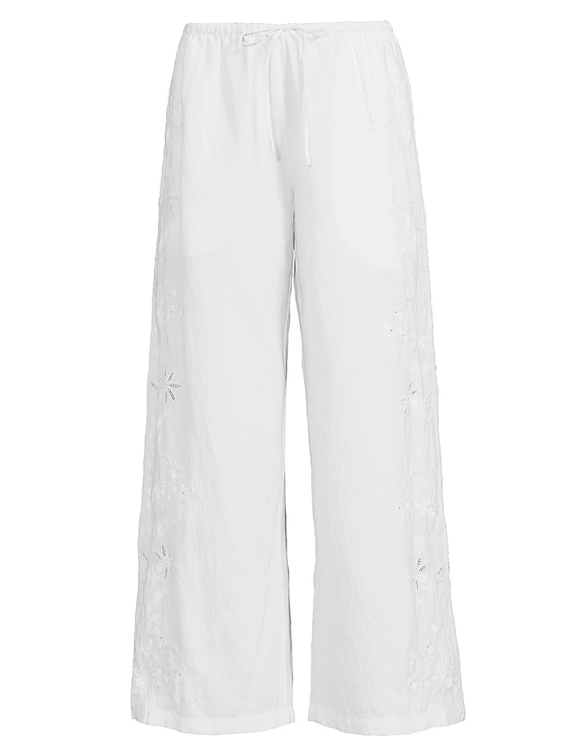Hello Sunshine Ermmano Wide-Leg Pants