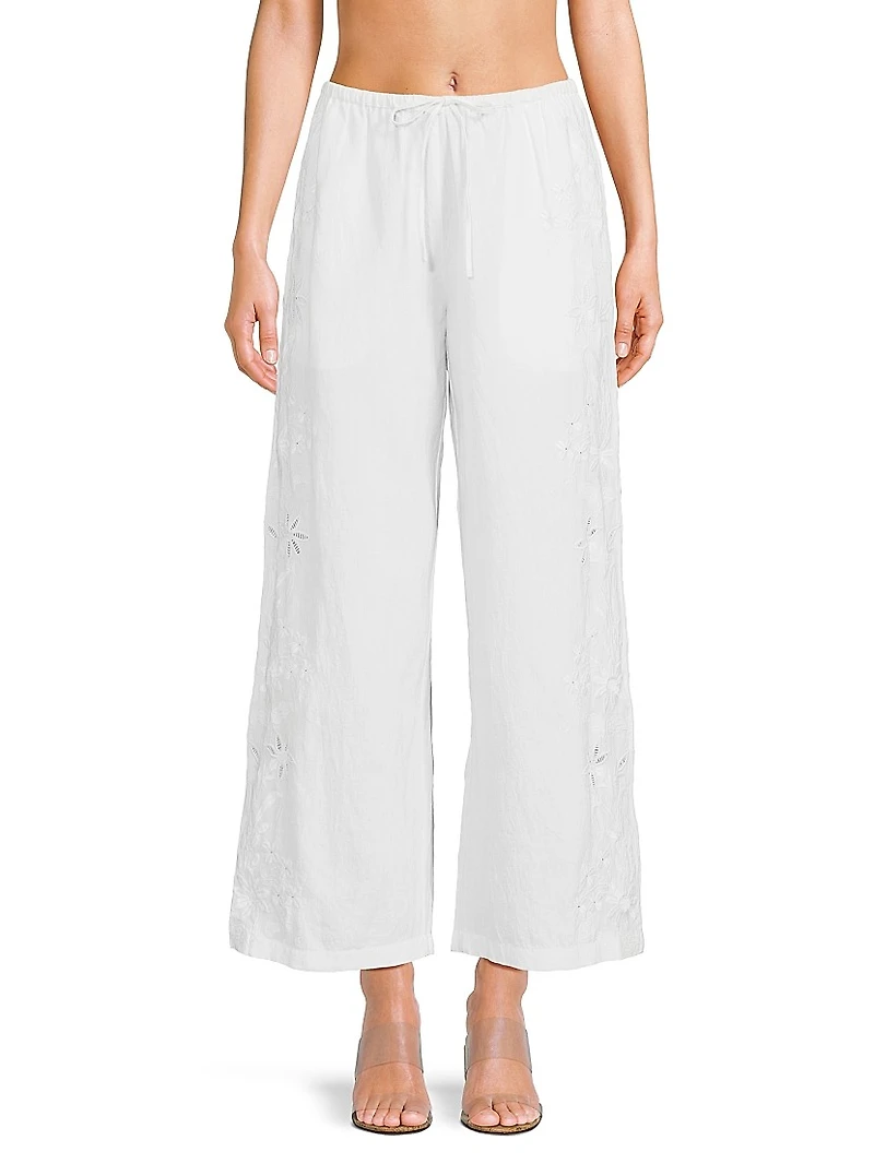 Hello Sunshine Ermmano Wide-Leg Pants