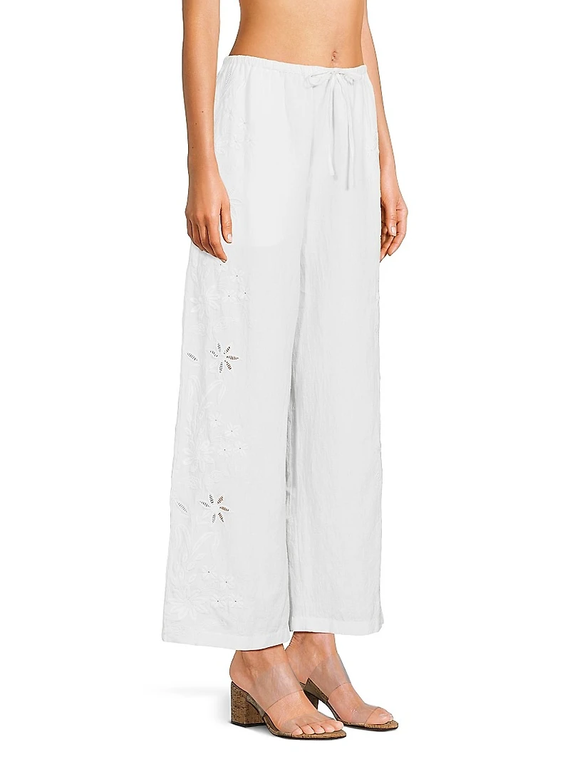Hello Sunshine Ermmano Wide-Leg Pants