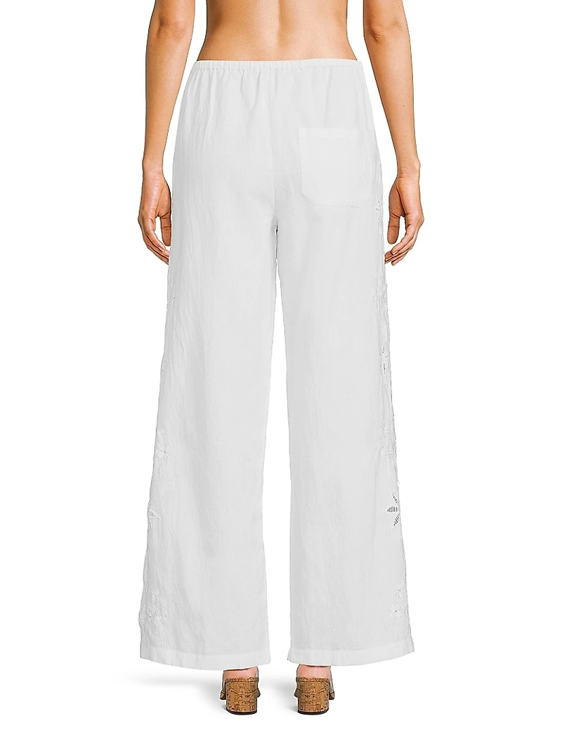 Hello Sunshine Ermmano Wide-Leg Pants