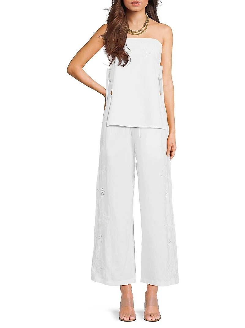 Hello Sunshine Ermmano Wide-Leg Pants