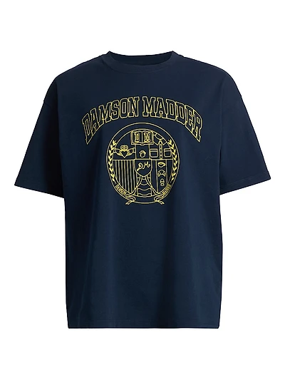 Collegiate Logo Cotton Boyfriend T-Shirt