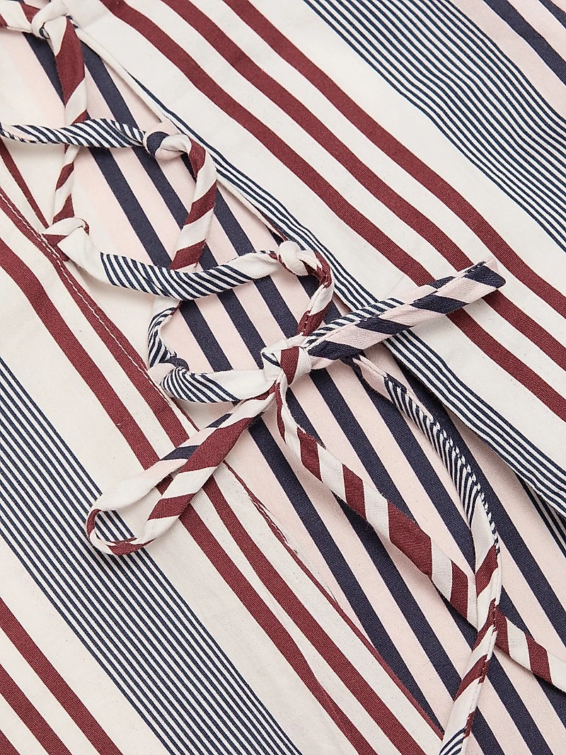 Jilla Striped Button-Front Shirt