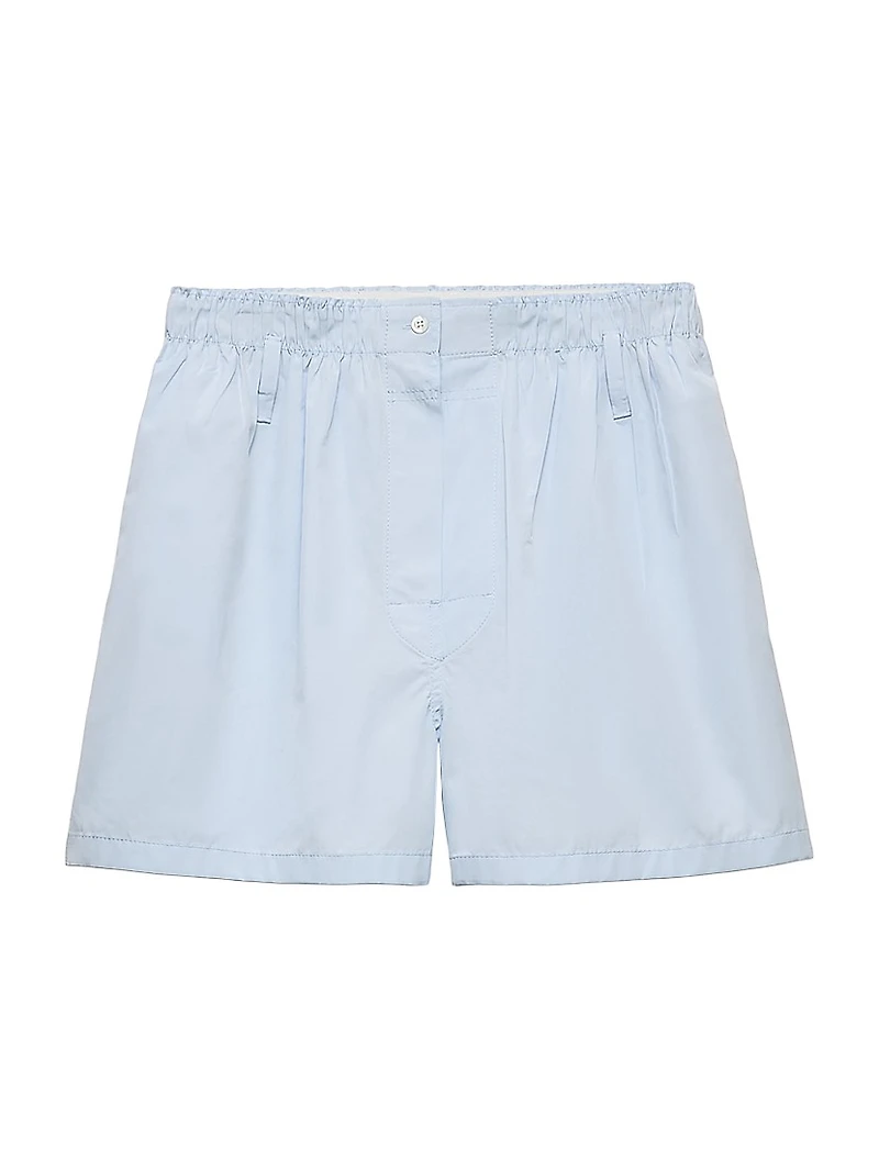 Cotton Poplin Shorts