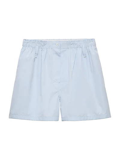 Cotton Poplin Shorts