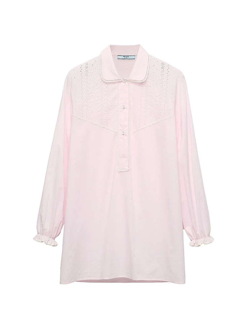 Embroidered Batiste Shirt